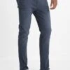 Pier One Coloured Baron - Vaqueros Slim Fit - Dark Blue