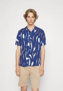 Pier One Contemporary Art Regular Resort- Camisa - Blue