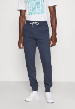 Pier One 3 Pack - Pantalones Deportivos - Mottled Light Grey/Mottled Dark Blue/Black -Elegancia Tienda De Ventas 1380a3a400c6490591883e6680691e6c