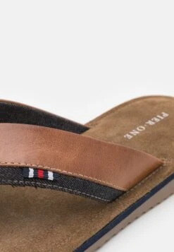 Pier One Leather - Sandalias De Dedo - Cognac -Elegancia Tienda De Ventas 1f87f71132da493d87a878e247d137ba