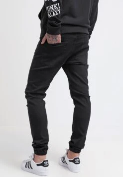Pier One Vaqueros Slim Fit - Black -Elegancia Tienda De Ventas 1fb6bf592b514a82bee37c71309fd7e6