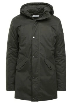Pier One Parka - Dark Green -Elegancia Tienda De Ventas 1fd1beda72ed45a98fb6bba0104c7fb2