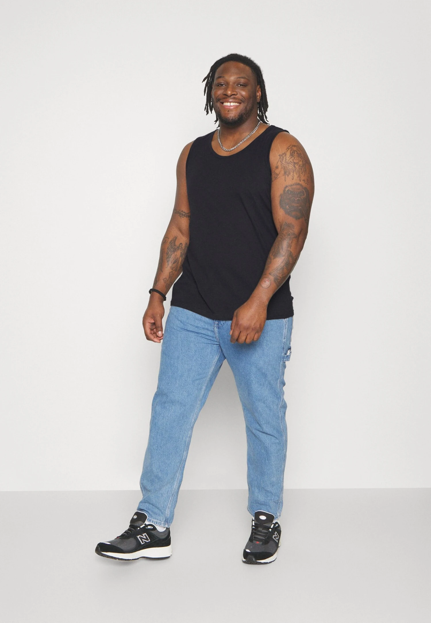 Pier One 3 Pack- Top - Black/Grey/Khaki 1 Pier One 3 Pack- Top - Black/Grey/Khaki