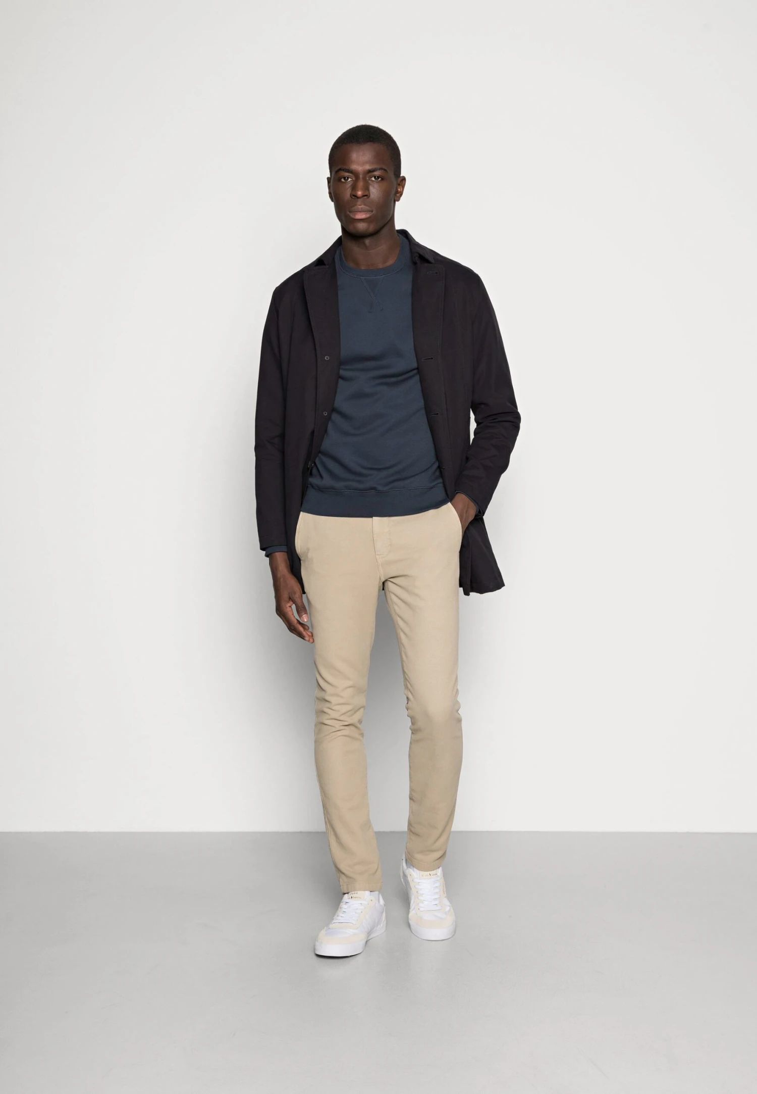 Pier One Sudadera - Dark Blue 2 Pier One Sudadera - Dark Blue - Imagen 2