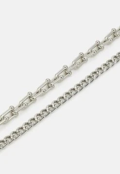 Pier One 2Pack - Collar - Silver-Coloured -Elegancia Tienda De Ventas 23c8383e0729412092bac4e451522a5d