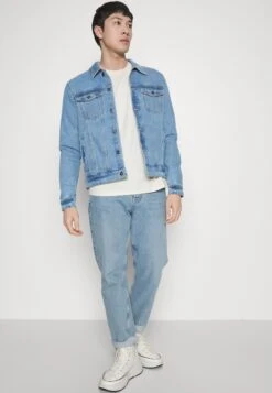 Pier One Chaqueta Vaquera -Blue -Elegancia Tienda De Ventas 246a28a76fa244c2be683690e2bab7fc