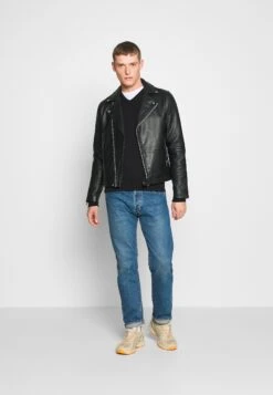 Pier One 2Pack - Jersey De Punto - Black/Bordeaux