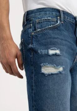 Pier One Shorts Vaqueros - Dark Blue Denim -Elegancia Tienda De Ventas 276254a4979c4bad9439f125663ea190