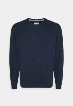 Pier One 2 Pack - Jersey De Punto - Dark Blue/Mottled Dark Grey -Elegancia Tienda De Ventas 28d041f8ad424ad5b93029d8dba15c42