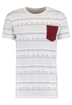 Pier One Camiseta Estampada - White -Elegancia Tienda De Ventas 2b9ceda09aac44fcb9091bf11ed74c14
