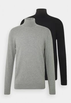 Pier One 2 Pack - Basic Turtleneck - Jersey De Punto - Black/Mottled Light Grey 17 Pier One 2 Pack - Basic Turtleneck - Jersey De Punto - Black/Mottled Light Grey -Elegancia Tienda De Ventas 2df07891f3cf443da67ee4c7a11ee632