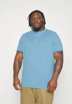 Pier One Camiseta Básica - Light Blue