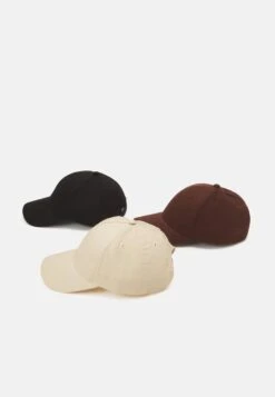 Pier One Unisex 3 Pack - Gorra - Black/Dark Brown/Beige -Elegancia Tienda De Ventas 322c39d131ac488ea8bb229f1824c6e8