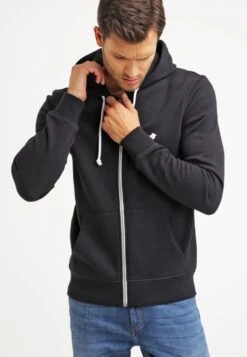 Pier One Sudadera Con Cremallera - Black