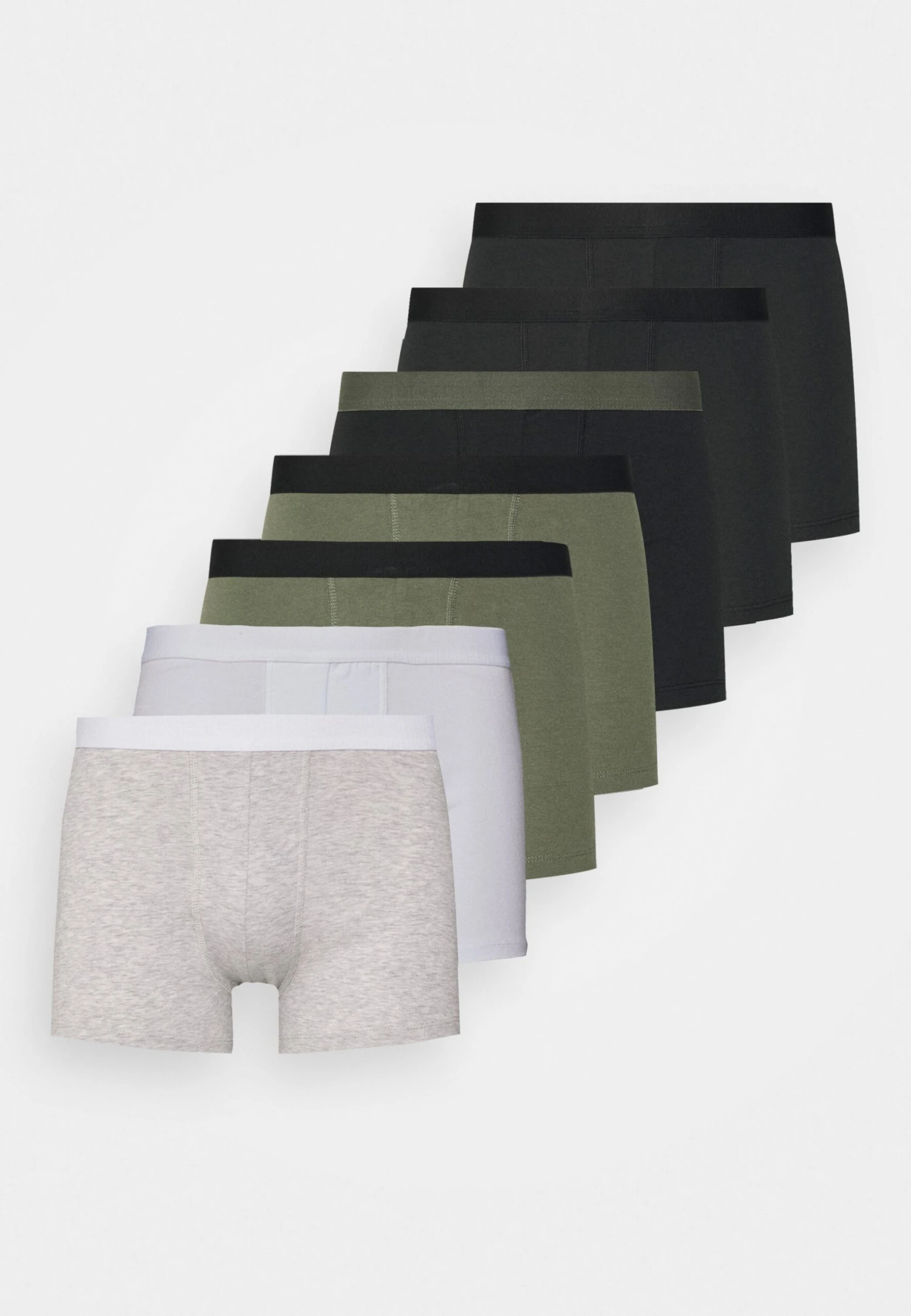 Pier One 7 Pack - Culotte - Black/Grey/Khaki 5 Pier One 7 Pack - Culotte - Black/Grey/Khaki - Imagen 5