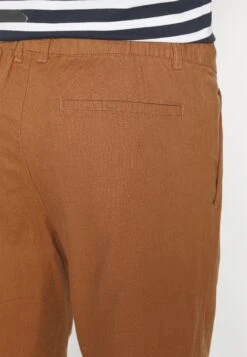 Pier One Linen Blend Drawcord Shorts- Shorts - Brown -Elegancia Tienda De Ventas 47f3ba1fb7dc4b3aa672e604b9fed1fe