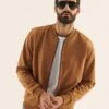Pier One Chaquetas Bomber - Cognac