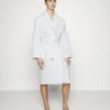 Pier One Shawl Towel Bathrobe - Albornoz - White