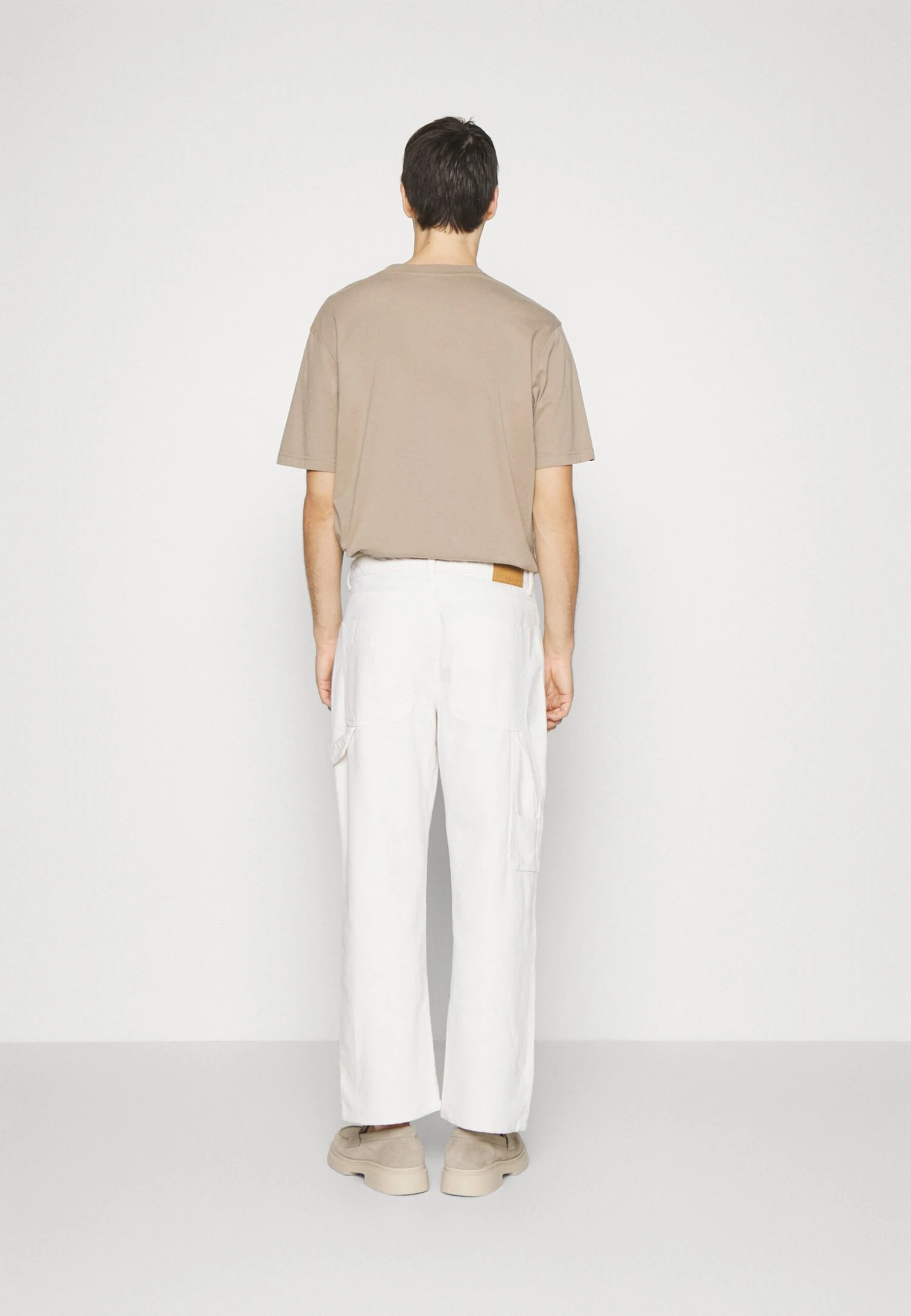 Pier One Carpenter Colored Twill- Vaqueros Rectos - Off-White 3 Pier One Carpenter Colored Twill- Vaqueros Rectos - Off-White - Imagen 3