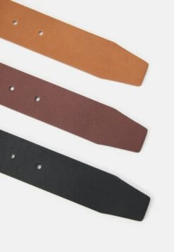 Pier One 3 Pack Unisex - Cinturón - Black/Brown/Cognac 6 Pier One 3 Pack Unisex - Cinturón - Black/Brown/Cognac -Elegancia Tienda De Ventas 5093dbbd357b48f4906cc633ff9bf4ec