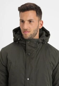 Pier One Parka - Dark Green -Elegancia Tienda De Ventas 5b1d553848a2488580dceb82bf6ebd7d