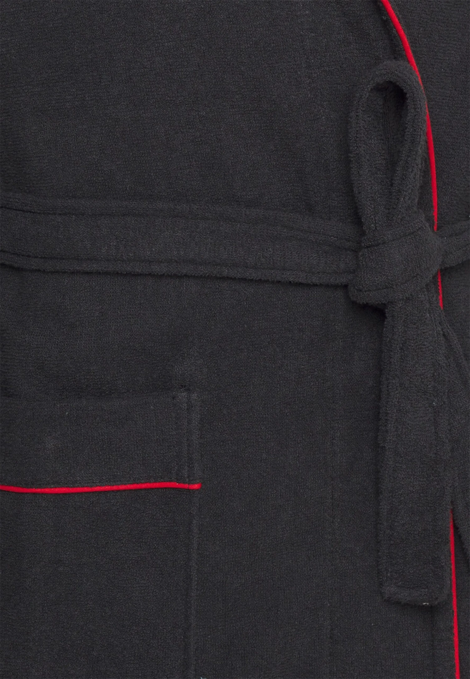 Pier One Albornoz - Black/Red 3 Pier One Albornoz - Black/Red - Imagen 3