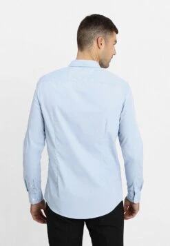 Pier One 2 Pack - Camisa Elegante - White/Light Blue -Elegancia Tienda De Ventas 61a099f0b8c94c12b7ecbbb87770ca61