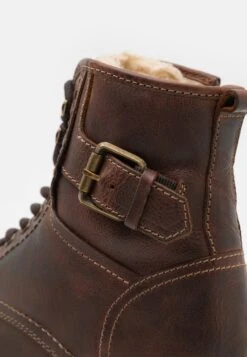 Pier One Leather - Botines Con Cordones - Brown -Elegancia Tienda De Ventas 666e3a5bf438484bbadef029d3dd5ff8
