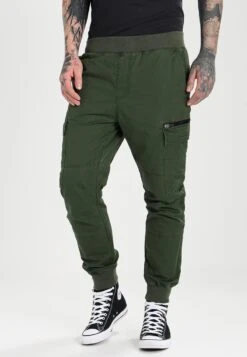 Pier One Pantalones Cargo - Dark Green