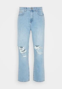 Pier One Distress On Knees - Vaqueros Boyfriend - Light Blue Denim -Elegancia Tienda De Ventas 6c561d8272b94404a72faaf104617fd2