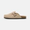 Pier One Leather Unisex - Pantuflas - Beige