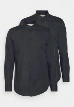 Pier One 2 Pack - Camisa Elegante - Black -Elegancia Tienda De Ventas 7c9c9d7231e34a65b82ab4c38920fc46