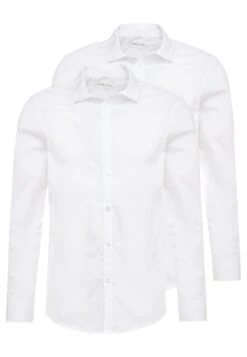 Pier One 2 Pack - Camisa Elegante - White -Elegancia Tienda De Ventas 80b0853fe93b4ce78b05673341572c11