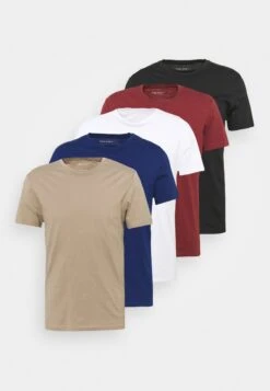 Pier One 5 Pack - Camiseta Básica - White/Black/Bordeaux 18 Pier One 5 Pack - Camiseta Básica - White/Black/Bordeaux -Elegancia Tienda De Ventas 821a9428a35f403f8260cec51cee307c