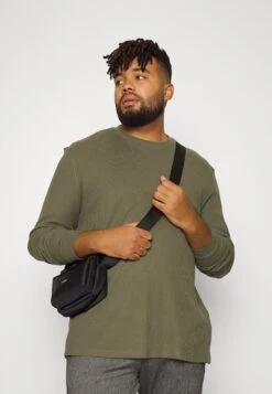 Pier One Camiseta De Manga Larga - Olive -Elegancia Tienda De Ventas 82d24bc02660402697088dbb931be292