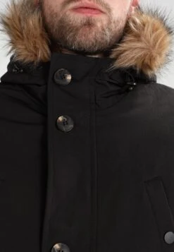 Pier One Parka - Black -Elegancia Tienda De Ventas 83a6f641a86e43faa8ef00a6c10df83a