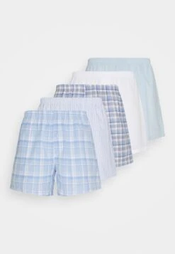 Pier One 5 Pack - Boxer - Light Blue/White -Elegancia Tienda De Ventas 843919d02a024465b4f0a52da0998e48