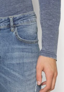 Pier One Vaqueros Pitillo - Dark Blue Denim -Elegancia Tienda De Ventas 9283e6db08544e8a8de90dbf34a03e56