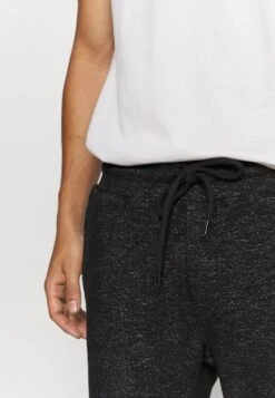 Pier One Shorts - Mottled Black -Elegancia Tienda De Ventas 9669b66e874744c1ba451014337cf24a