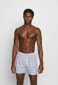 Pier One 5 Pack - Boxer - Light Blue/White -Elegancia Tienda De Ventas 99a4bd53733c43c3a89af2e6271e1a81