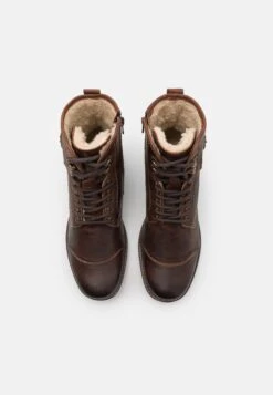 Pier One Leather - Botines Con Cordones - Brown -Elegancia Tienda De Ventas 9cdda29c31d1480bad87b1b7287b863e