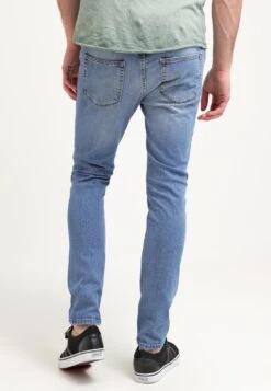 Pier One Vaqueros Slim Fit - Light Blue Denim -Elegancia Tienda De Ventas 9ce69a79e7f24d82919ce673ea1c8949