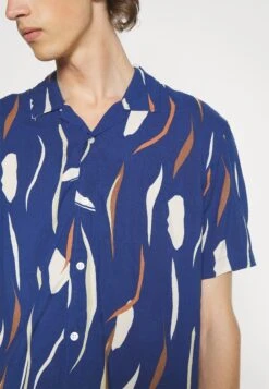 Pier One Contemporary Art Regular Resort- Camisa - Blue -Elegancia Tienda De Ventas a0518d679d4f43c280b131d270852c8b