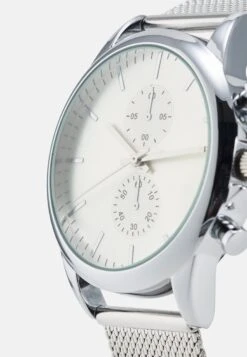 Pier One Unisex - Cronógrafo - Silver-Coloured -Elegancia Tienda De Ventas a3b13f9297e1480998985e1a2a89197f