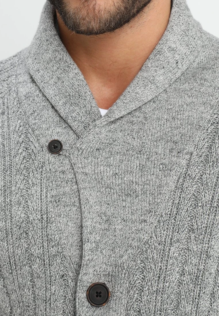 Pier One Chaqueta De Punto - Mottled Dark Grey 4 Pier One Chaqueta De Punto - Mottled Dark Grey - Imagen 4