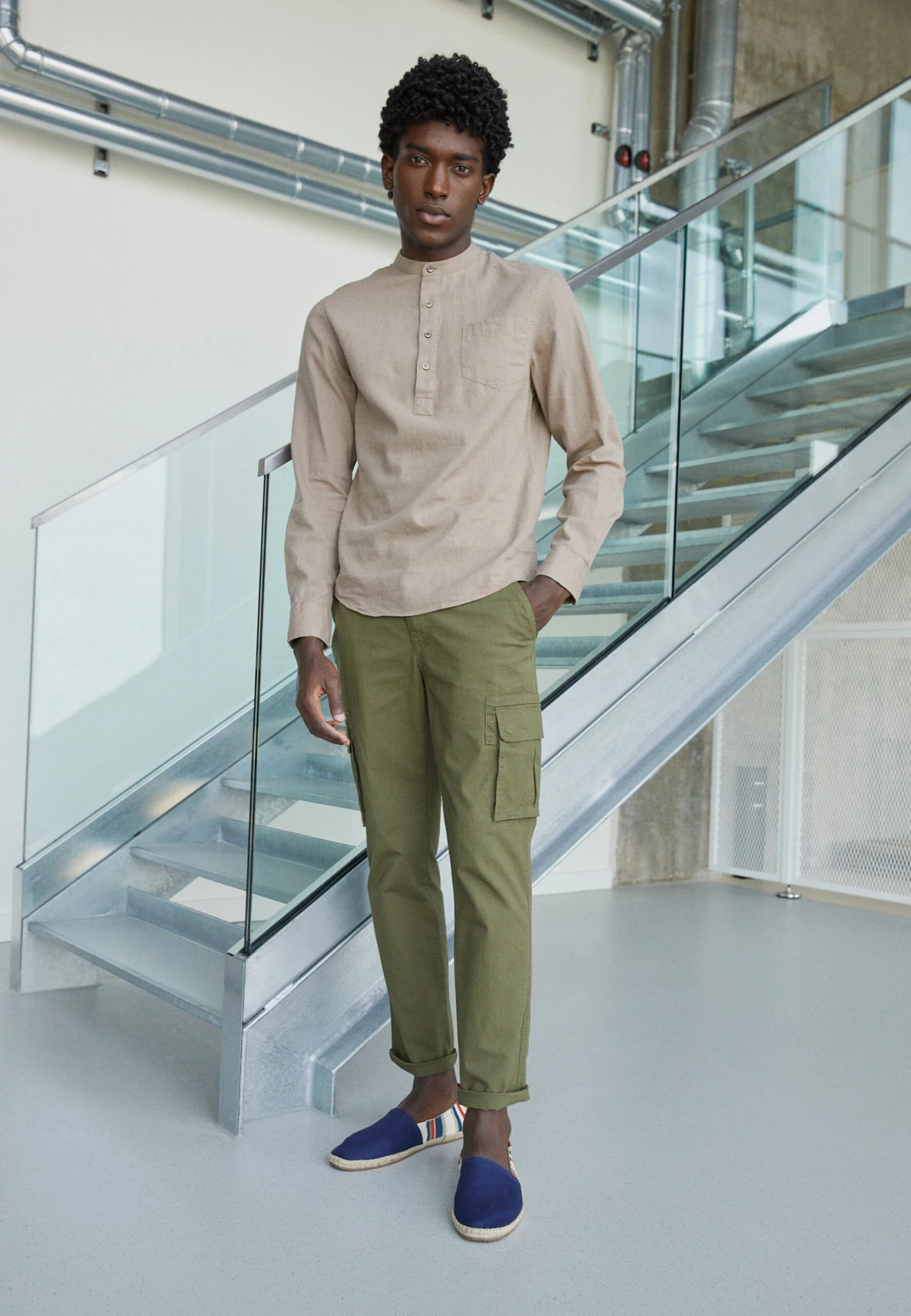 Pier One Camisa - Taupe 1 Pier One Camisa - Taupe