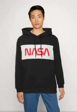Pier One Nasa - Jersey Con Capucha - Black