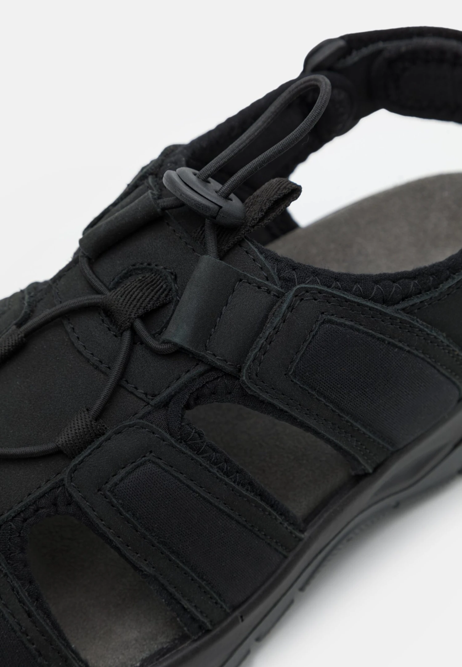 Pier One Leather - Sandalias De Senderismo - Black 6 Pier One Leather - Sandalias De Senderismo - Black - Imagen 6