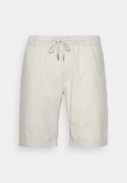 Pier One Linen Blend Drawcord Shorts- Shorts - Beige -Elegancia Tienda De Ventas ad307b3758f94473ba5277a4cff77e39