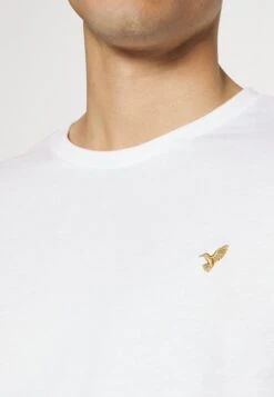 Pier One 3 Pack - Camiseta Básica - White, Black, Dark Green -Elegancia Tienda De Ventas b5002ec953264c459147878359c73c3e